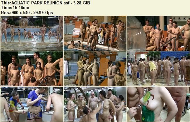 Naturism video - Aquatic park reunion Naturism video - Aquatic park reunion