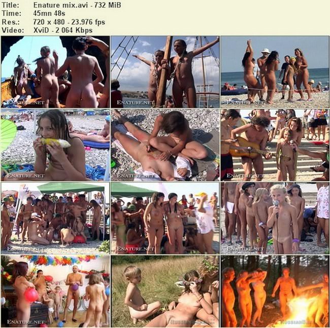 Naturism video Enature studio naturism