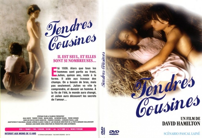 Tendres Cousines 1980 rare erotic film David Hamilton
