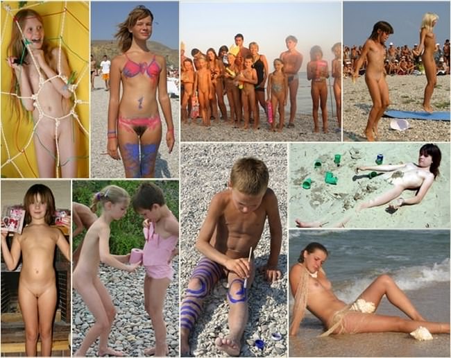 Young child gets painted family naturism gallery Purenudism siterip Young child gets painted family naturism gallery Purenudism siterip
